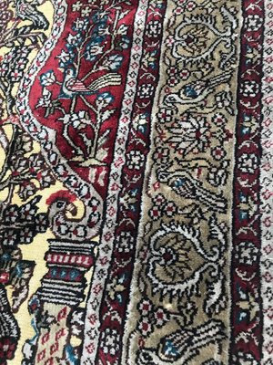 Vintage Sino Hereke Silk and Gold Rug-YMM-1061768