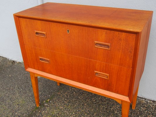 Vintage Small Teak Dresser-YDZ-853228