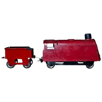 Vintage Small Train and Trailer Toy, 1920s-ZCI-752645