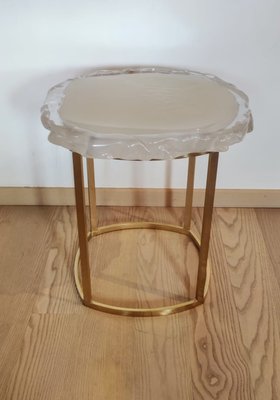 Vintage Smoking Table in Murano Glass, 1960s-INI-2021872