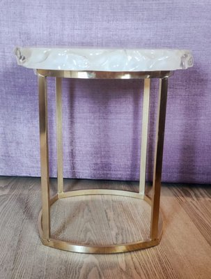 Vintage Smoking Table in Murano Glass, 1960s-INI-2021872