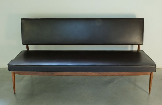 Vintage Sofa in Leather from Castelli, 1950s-YVE-1413774