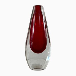 Vintage Sommerso Murano Glass Vase, 1960s-ITU-1805986