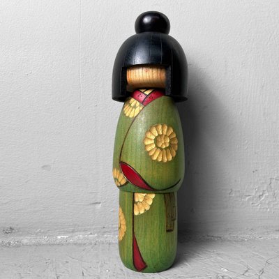 Vintage Sosaku Kokeshi by Kazuo Takamizawa, Japan, 1960s-DWL-1786497