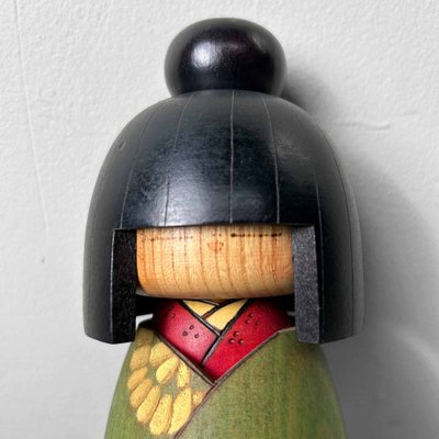 Vintage Sosaku Kokeshi by Kazuo Takamizawa, Japan, 1960s-DWL-1786497