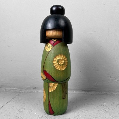 Vintage Sosaku Kokeshi by Kazuo Takamizawa, Japan, 1960s-DWL-1786497