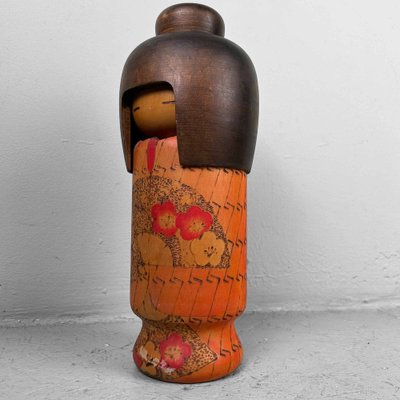 Vintage Sosaku Kokeshi by Kyoho Aramaki, Japan, 1960s-DWL-1786484