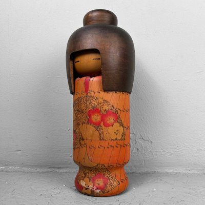 Vintage Sosaku Kokeshi by Kyoho Aramaki, Japan, 1960s-DWL-1786484