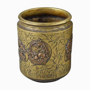 Vintage South-East Asian Brass Mug-ZCI-752398