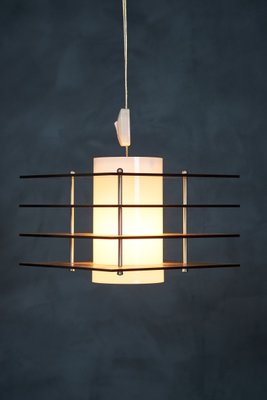 Vintage Space Age Danish Pendant Lamp, 1970s-ZGQ-585647