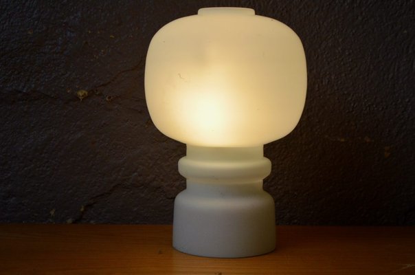 Vintage Space Age Design Opaline Glass Lamp-AIU-1083045