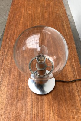 Vintage Space Age Globe Table Lamp, 1970s-UAH-1264042