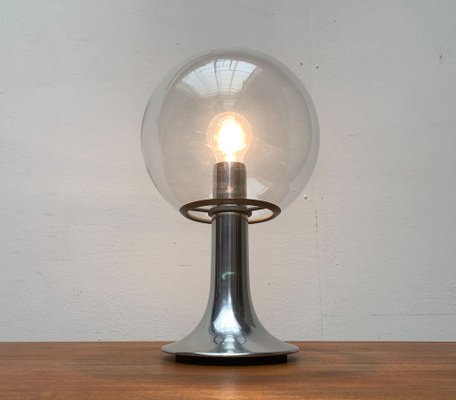 Vintage Space Age Globe Table Lamp, 1970s-UAH-1264042