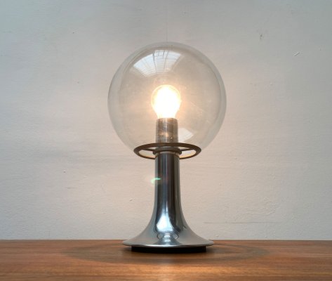 Vintage Space Age Globe Table Lamp, 1970s-UAH-1264042