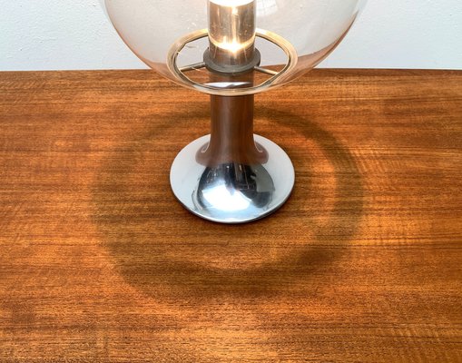 Vintage Space Age Globe Table Lamp, 1970s-UAH-1264042