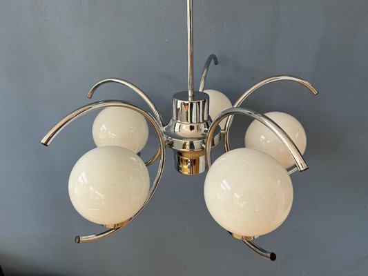 Vintage Space Age Sputnik Chandelier Pendant Lamp, 1970s-ZBK-1441302