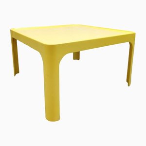 Vintage Space Age Style Yellow Coffee Table by Preben Fabricius-BW-1342601