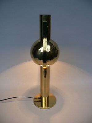 Vintage Space Age Table Lamp in Brass, 1970s-EY-1790952