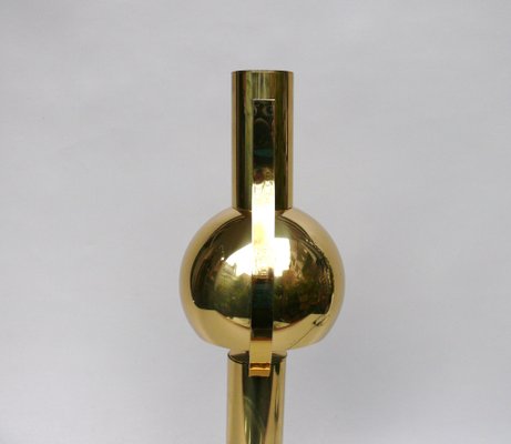 Vintage Space Age Table Lamp in Brass, 1970s-EY-1790952