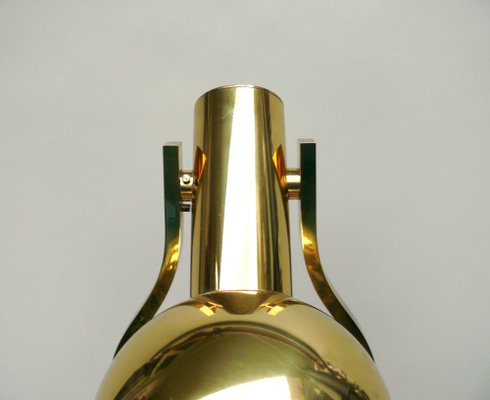 Vintage Space Age Table Lamp in Brass, 1970s-EY-1790952