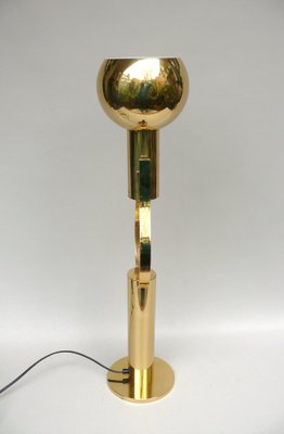 Vintage Space Age Table Lamp in Brass, 1970s-EY-1790952