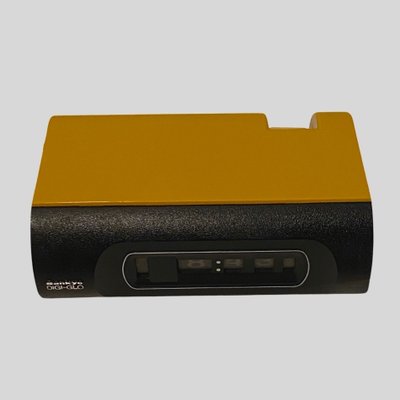 Vintage Space Age Yellow Model No 423d Digi-Glo Digital Clock from Sankyo, 1970s-WUW-1822263