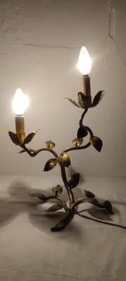 Vintage Spanish Bronze Table Lamp, 1960s-RGF-1767940