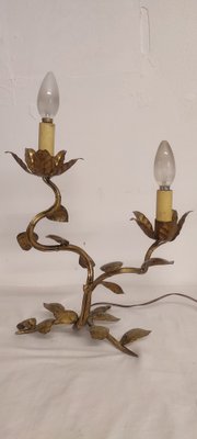 Vintage Spanish Bronze Table Lamp, 1960s-RGF-1767940