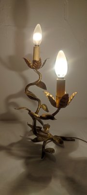 Vintage Spanish Bronze Table Lamp, 1960s-RGF-1767940