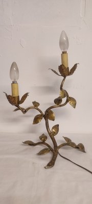 Vintage Spanish Bronze Table Lamp, 1960s-RGF-1767940