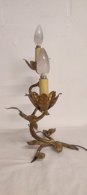 Vintage Spanish Bronze Table Lamp, 1960s-RGF-1767940