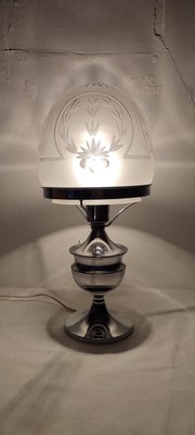 Vintage Spanish Crystal Table Lamp, 1960s-RGF-1779662