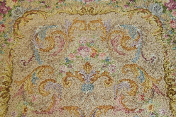 Vintage Spanish Hand Woven Rug-AOI-1304639