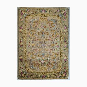 Vintage Spanish Hand Woven Rug-AOI-1304639