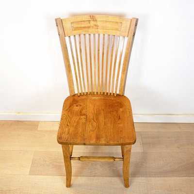 Vintage Spanish Office Chair in Oak, 1940s-CQZ-1746407