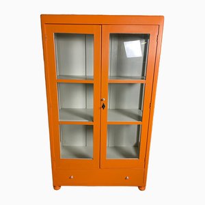 Vintage Spruce Showcase Cabinet-GUH-1774375