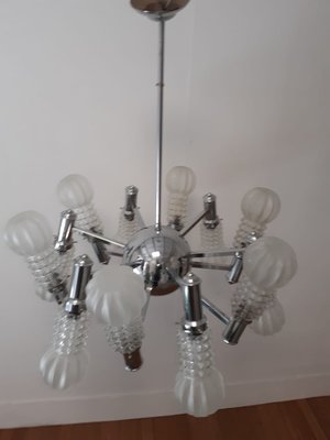 Vintage Sputnik Lamp with 12 Lights-QLH-1286864