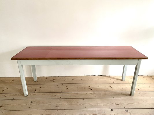 Vintage Stable Wooden Table, 1960s-APD-1749214