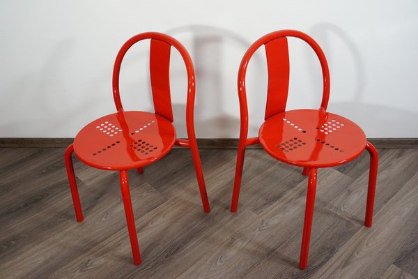 Vintage Stackable Desk Chairs from Ikea, 1980s, Set of 2-NPR-1450768