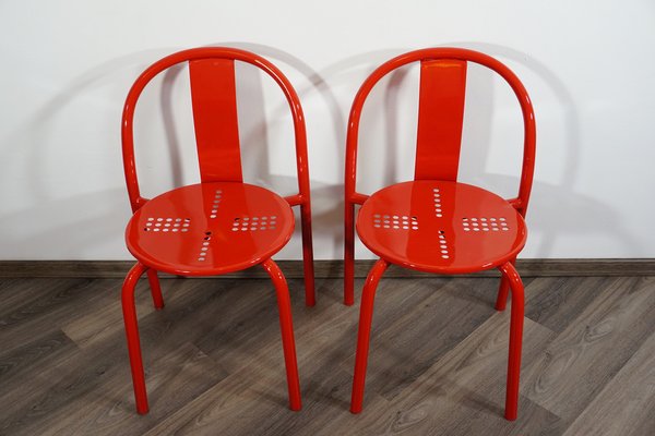 Vintage Stackable Desk Chairs from Ikea, 1980s, Set of 2-NPR-1450768