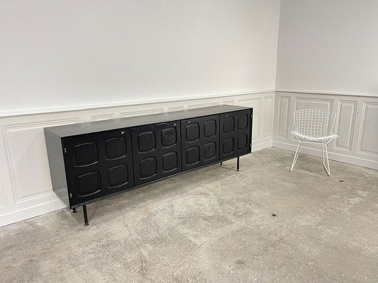 Vintage Stained Mahogany Sideboard, 1970s-PB-1798826