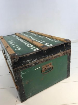 Vintage Steamship Trunk-WQJ-1141617