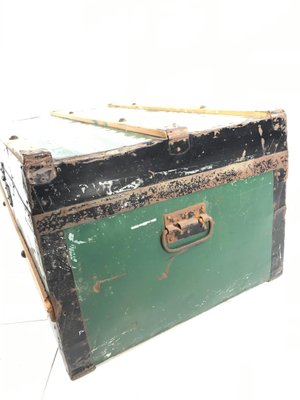 Vintage Steamship Trunk-WQJ-1141617