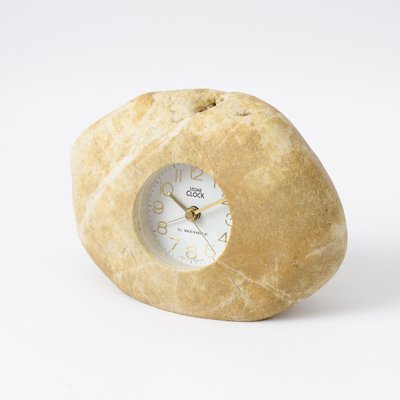 Vintage Stone Clock from Wehrle, 1980s-IXK-994584