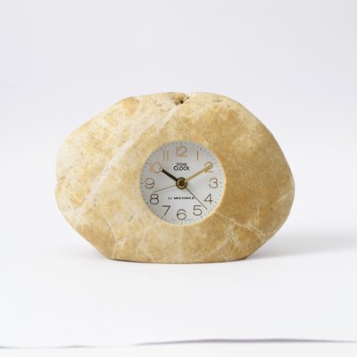 Vintage Stone Clock from Wehrle, 1980s-IXK-994584