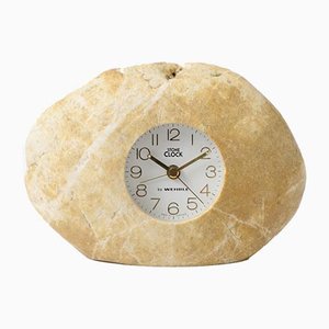 Vintage Stone Clock from Wehrle, 1980s-IXK-994584