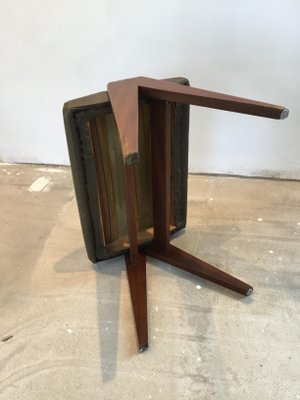 Vintage Stool in the Style of Pierre Jeanneret, 1960s-SU-743110