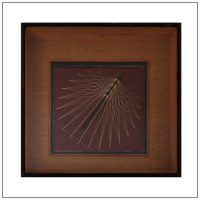 Vintage String Art Wall Hanging Sculpture, 1970s-NYF-2019197