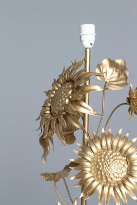 Vintage Sunflower Table Lamp, 1980s-ZLE-1784064