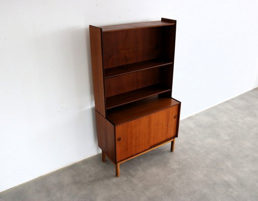 Vintage Swedish Bookcase in Teak, 1960s-FUN-1731844